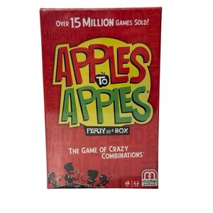 Mattel Apples to Apples Party in A Box Card‎ Game - New Sealed